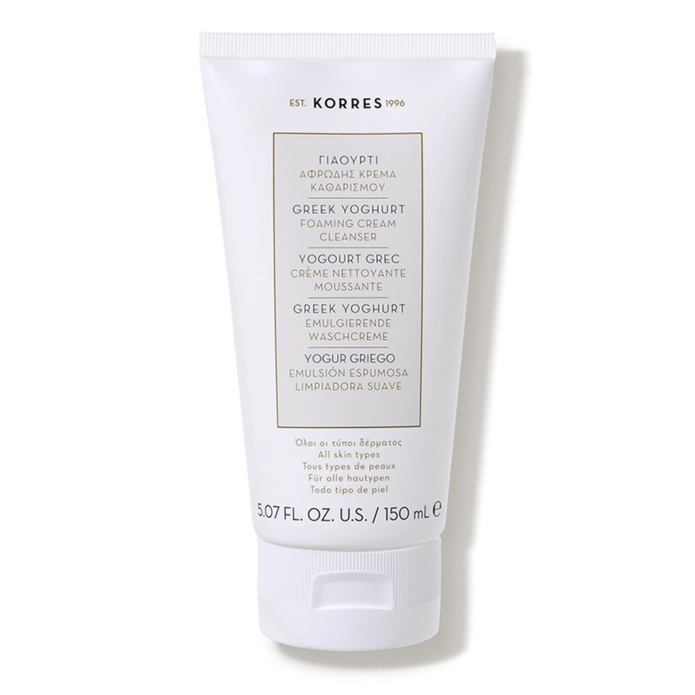 Korres Greek Yogurt Foaming Cream Cleanser